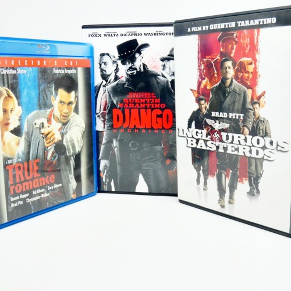 Quentin Tarantino Blu-ray DVD Lot True Romance Django Kill Bill Pulp Fiction - Picture 4 of 11